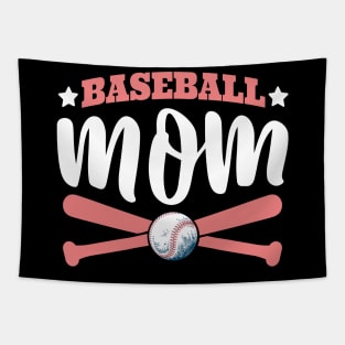 Baseball Mom Tapestry