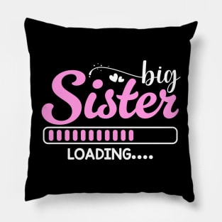 Big Sister Loading Pillow