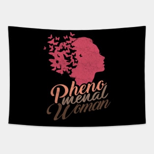 'Butterflies Phenomenal Woman' Phenomenal Woman Gift Tapestry