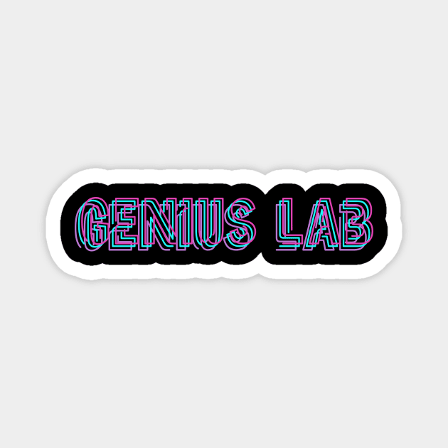 SUGA Genius Lab Magnet by sadkimbap