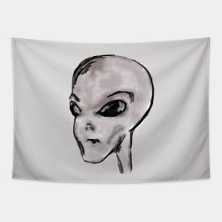 Grey Alien Tapestry