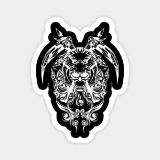 Skull Maliq Magnet