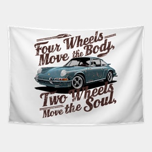 Old car and wisdom 002 Tapestry