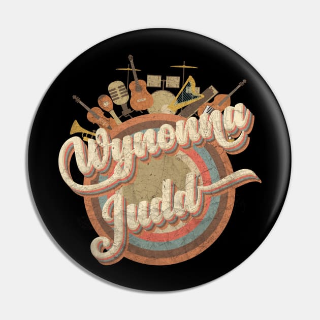 Wynonna Judd Special Design Tour Concert Pin by kumurkumur