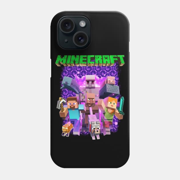 Love Minecraft Phone Case by coli