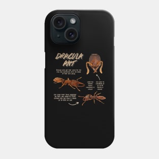 Dracula Ant Fun Facts Phone Case