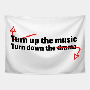 Musico Drama (Turn up the music) Tapestry