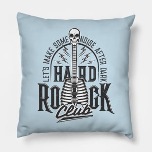 rock skeleton Pillow