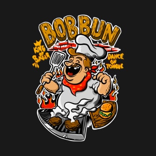 Burger Chef Cartoon Character T-Shirt