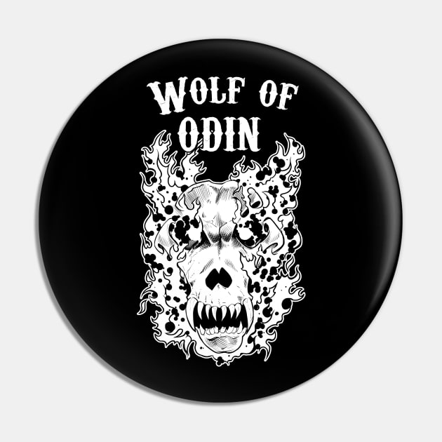 Wolf of Odin Pin by medievalwares