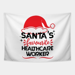 santa's favorite healthcare worker Tapestry