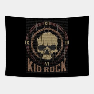 Kid Rock Vintage Skull Tapestry