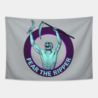 Fear the ripper, heel hook, foot lock Tapestry