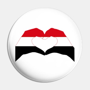 We Heart Yemen Patriot Series Pin