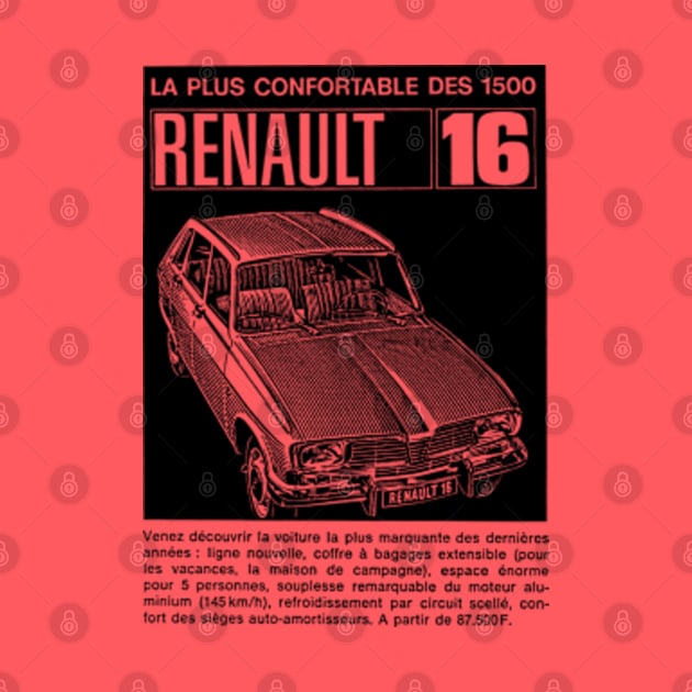 1970s RENAULT 16 -  French advert by Throwback Motors