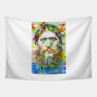 RASPUTIN - watercolor portrait.3 Tapestry