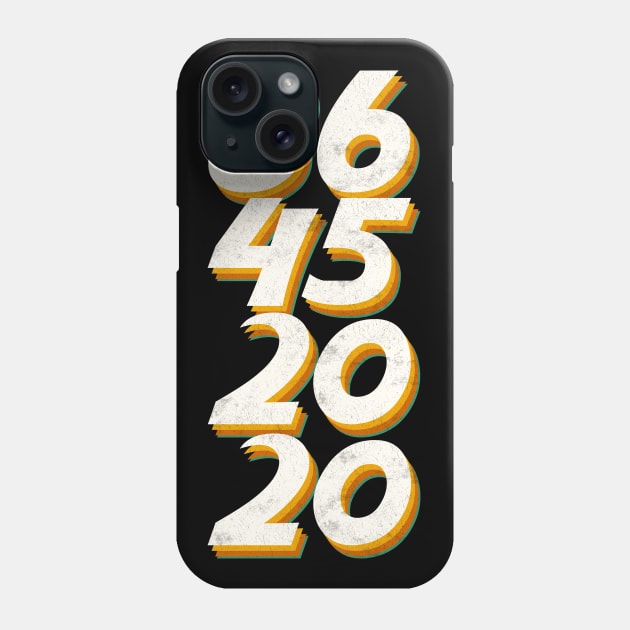 8645 2020 Anti Trump Phone Case by Eleganto4Tee