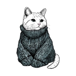 The Sweater Model Cat T-Shirt