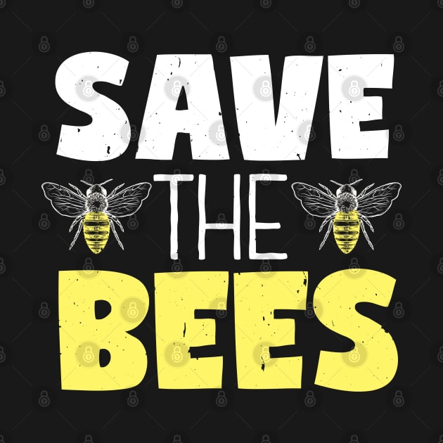 Save The Bees Environmental Gift by TabbyDesigns