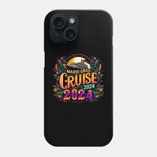 Mardi Gras Cruise 2024 Phone Case