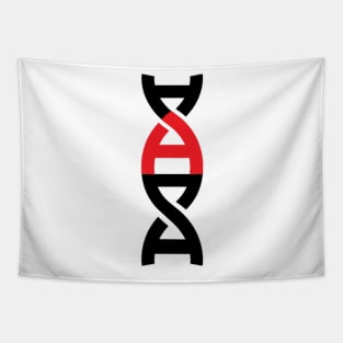 Discrete Atheist Logo Tapestry