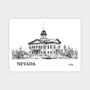 Nevada State USA Magnet