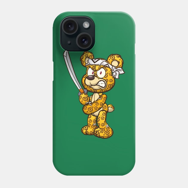 Jaguar Bear Phone Case by memoangeles