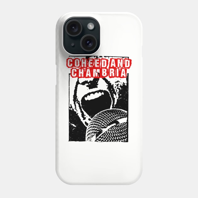 coheed ll rock and loud Phone Case by pixel agency