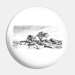 Saddle Tor, Dartmoor Pin