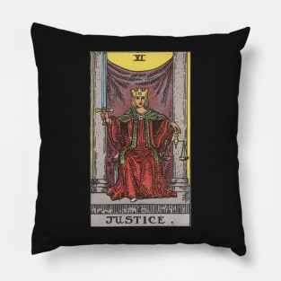 The Justice - Tarot Card Pillow