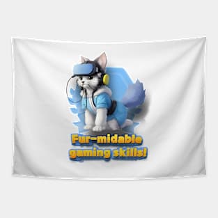 FURmidable Gaming Skills Tapestry