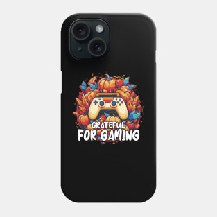 Pixel Harvest: Grateful For Gaming Thanksgiving Edition Phone Case