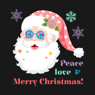 Peace, love and Merry Christmas! T-Shirt