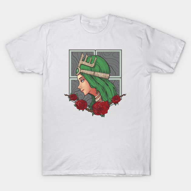 Discover Wall Rose (Green) - Attack On Titan - T-Shirt