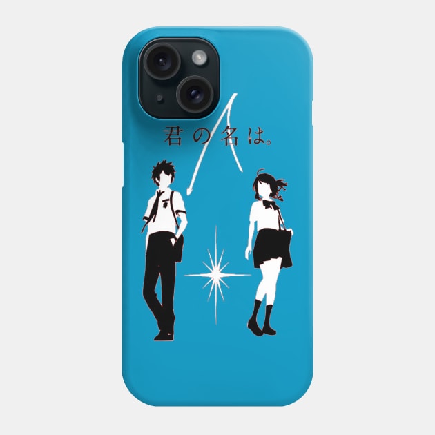 Kimi no na Wa Taki and Mitsuha Phone Case by OtakuPapercraft