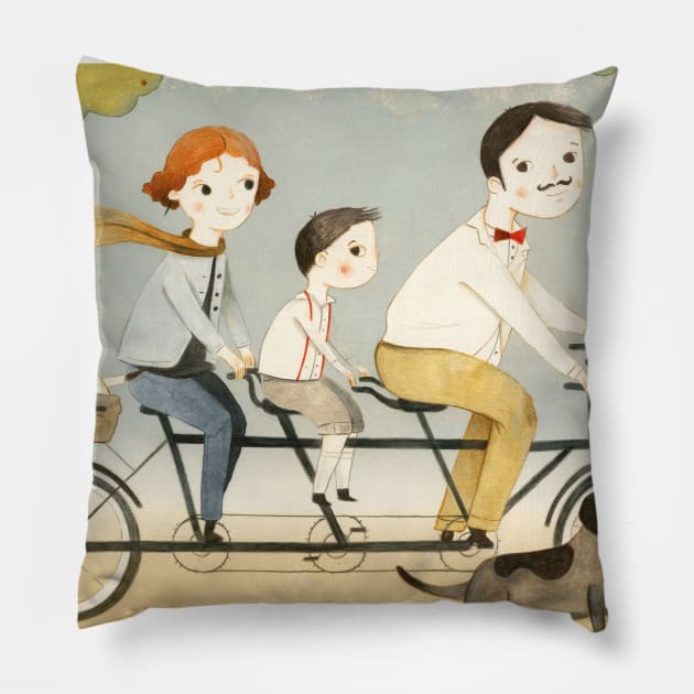 Tandem Pillow by judithloske