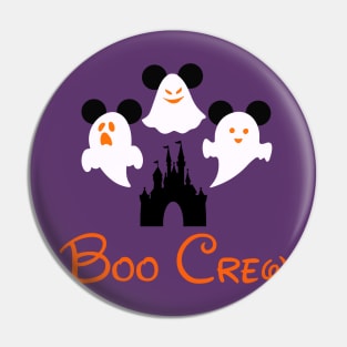 Boo crew Halloween shirt Pin