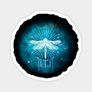 Cosmic Boho Dragonfly Magnet