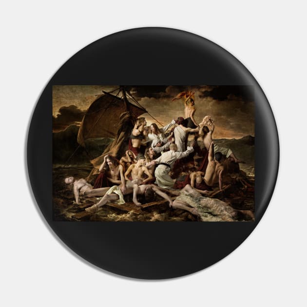 the raft of Medusa Pin by j-maya