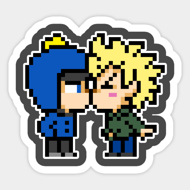 Pixel Ships Craig X Tweek South Park Sticker Teepublic
