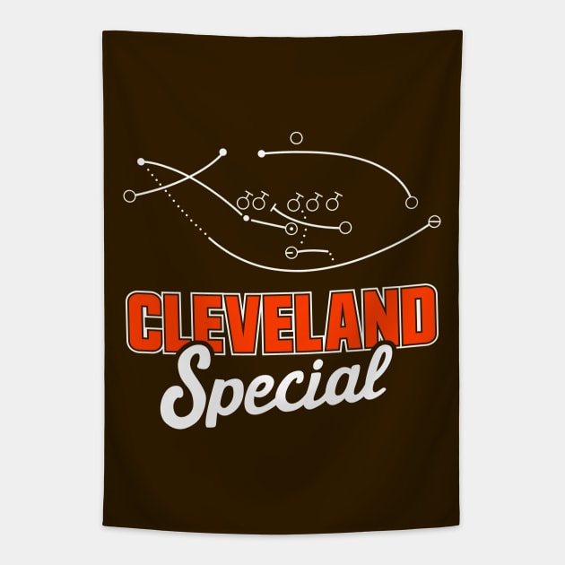 The Cleveland Special Tapestry by TextTees