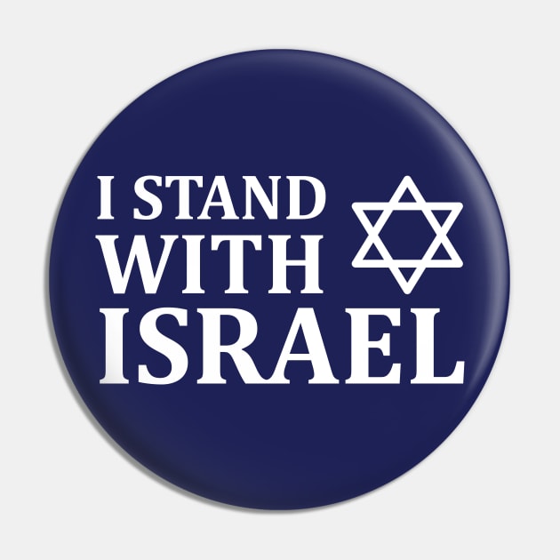 I stand with Israel Pin by MeLoveIsrael