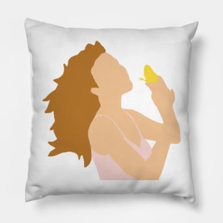 Mariah Carey Greatest Hits butterfly album cover Pillow