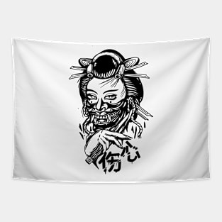 Geisha by Digent.ink Tapestry