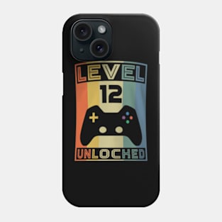 Level 12  Video  12th Birthday Gaming Phone Case