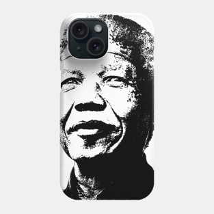 Nelson Mandela Portrait Pop Art Phone Case