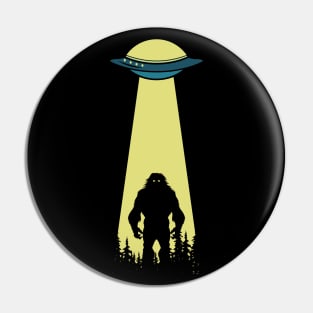 Bigfoot ufo Abduction Pin