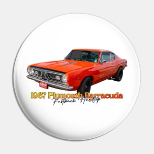 1967 Plymouth Barracuda Fastback Hardtop Pin