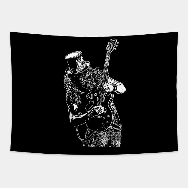 Guitar Hero 3 Tapestry by Playful Creatives