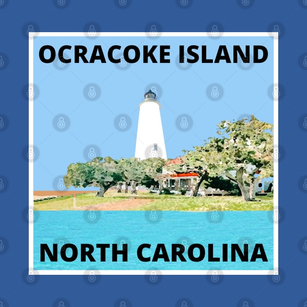 OCRACOKE ISLAND LIGHTHOUSE by Trent Tides